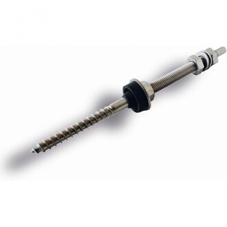 TRIENERGY Stockschraube S+P M10x250, A2, vormontiert