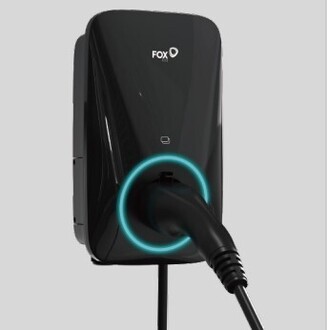 FOX ESS Wallbox EV Charger 22kW, schwarz, A022KP1-E-B-WO