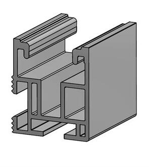 TRIENERGY Universalprofil UP-X Alpin, 3.7m, blank