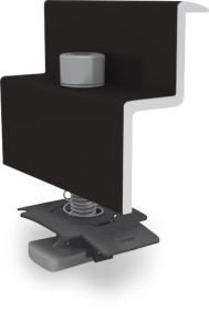 Endklemme Set 30-31 mm, schwarz eloxiert