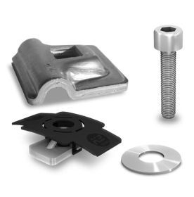 Blitzschutzklemme Multi Alu 8 mm Set 