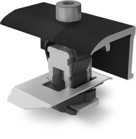 K2 Endklemme 25-40 mm, Schwarz eloxiert