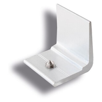 TRIENERGY Endwinkel TS-E, Alu, blank, inkl. Gewindestift