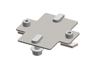 TRIENERGY Easyspeed metal connecteur en croix TP95 2.1