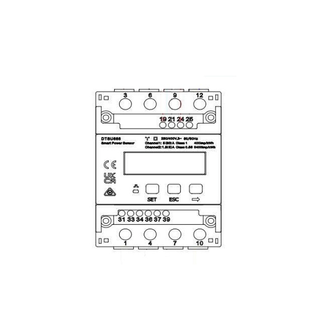 FOX ESS DUAL energy meter DTSU666, 2xRS485